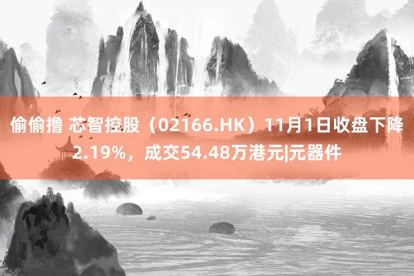 偷偷撸 芯智控股（02166.HK）11月1日收盘下降2.19%，成交54.48万港元|元器件